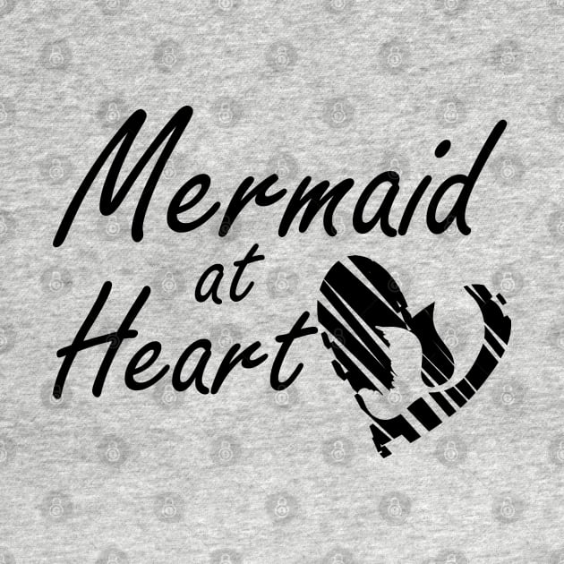 Mermaid at heart by KC Happy Shop